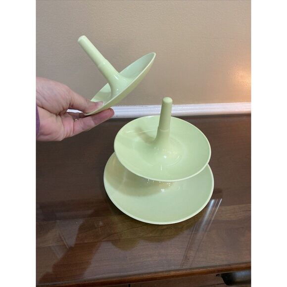 Koziol Etagere Babell Three Tier Serving Stand, Plastic, Preowned - Picture 4 of 9